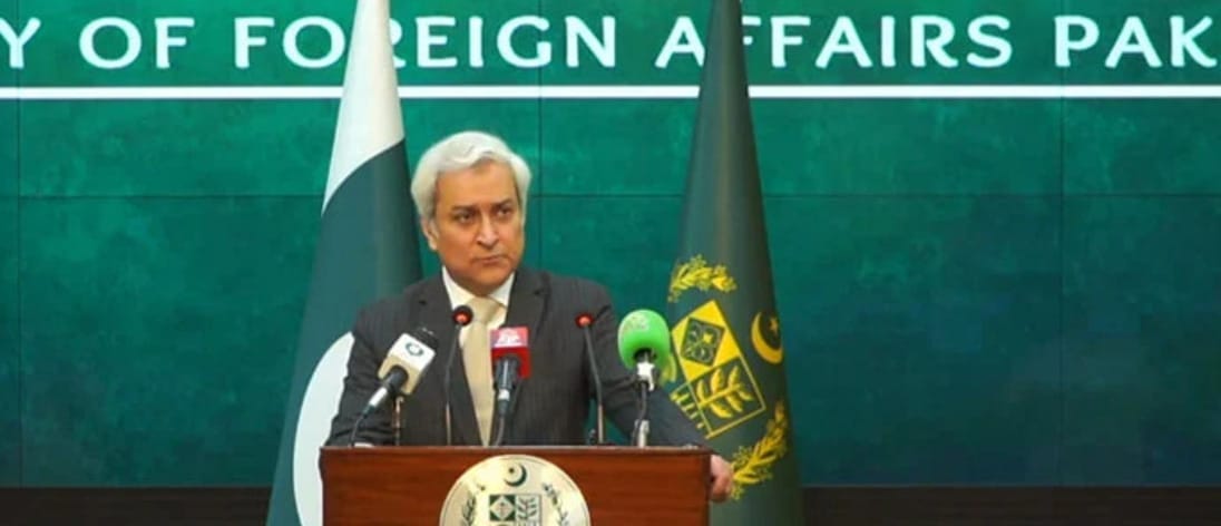 Pakistan Foreign Office spokesperson Tahir Hussain Andrabi